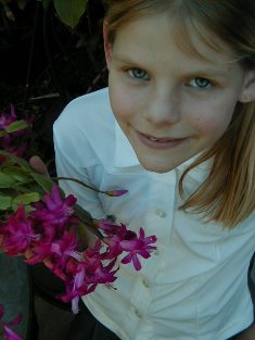 Melody and Christmas Cactus-1