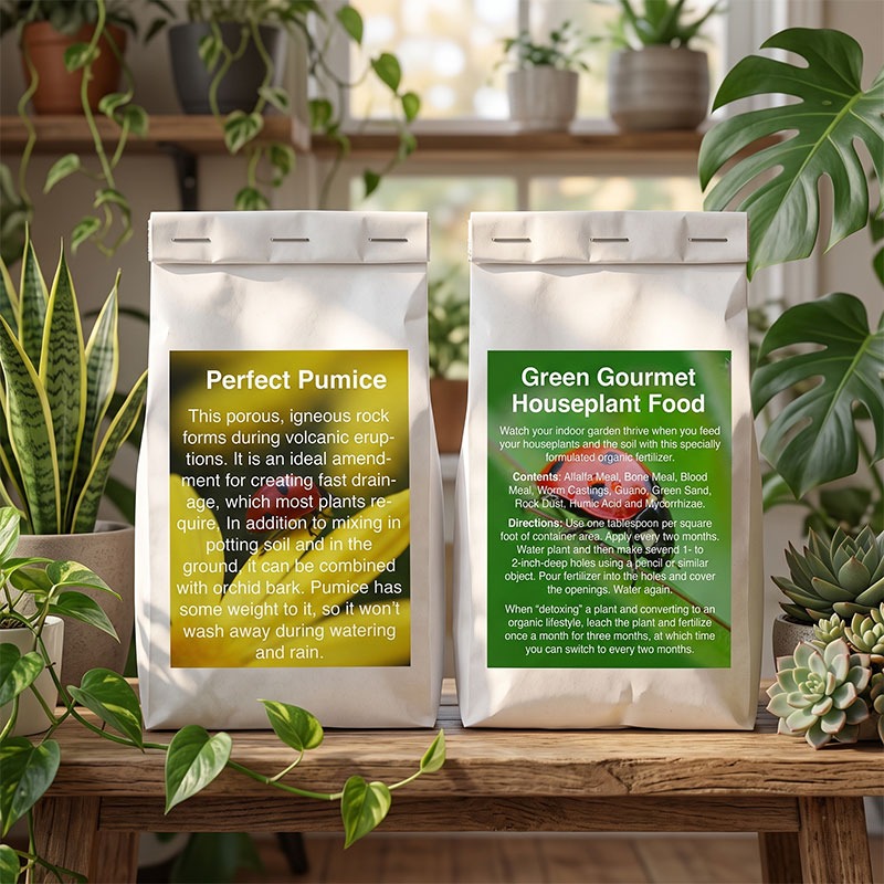 1 Green Gourmet / 1 Perfect Pumice